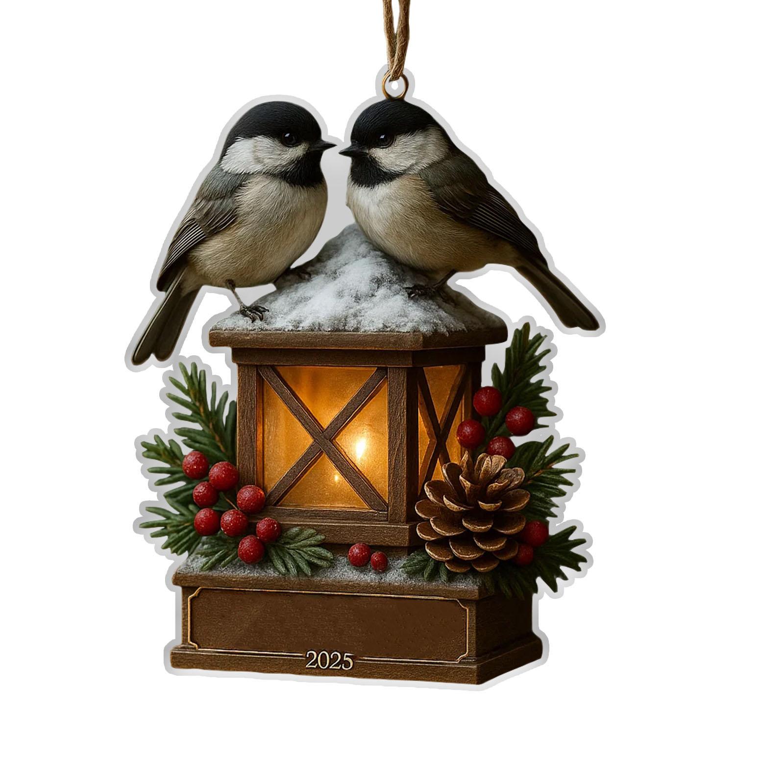 

Christmas Tree Bird Pendant Decoration, A Commemorative Pendant With Holiday Significance, Suitable For Gifting And Decorating One Size