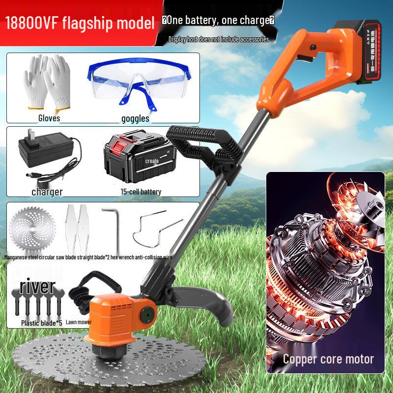 CHUANGYI Akumulatorowa Kosiarka Elektryczna do Małych Ogrodów i Pielenia