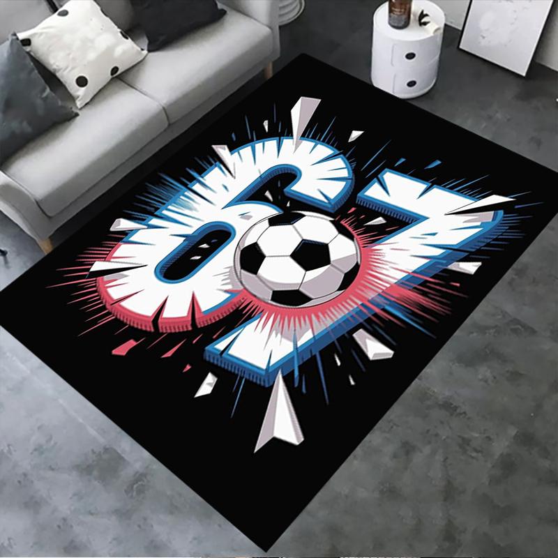 2025 New six and seventeen Carpet Rug for Living Room Bedroom Home Sofa Decoration,Kids play Non-slip Floor Mat