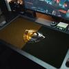 Dynamo Dresden Großes Mauspads Große Gaming-Tischunterlage Rutschfest Laptop Tablet Großes Mauspads XXL Matte Mini-PC Spielmatte Mit Verriegeltem Rand