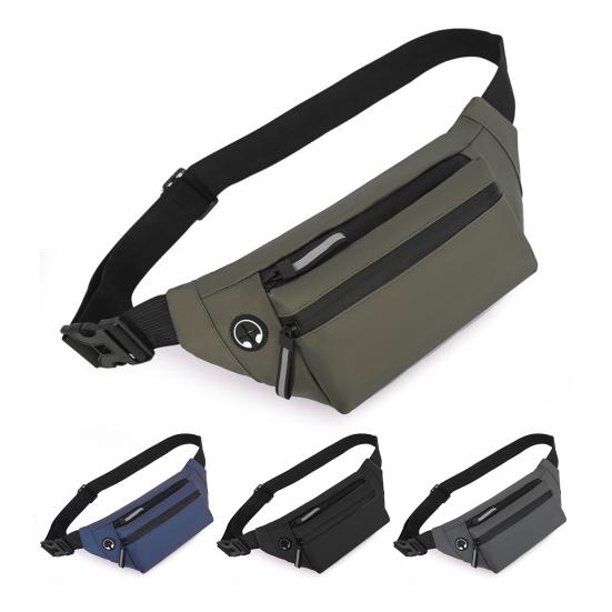 Herren Hüfttasche Verstellbare Schultergurte Handy Geldaufbewahrung Mode Outdoor Sport Bauchtasche