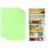 4Pcs Refrigerator Pad Reversible Washable Shelf Liner Odor Free Food Safe Anti Oil Anti Stagnant Water Heat Resistant 80C Fridge