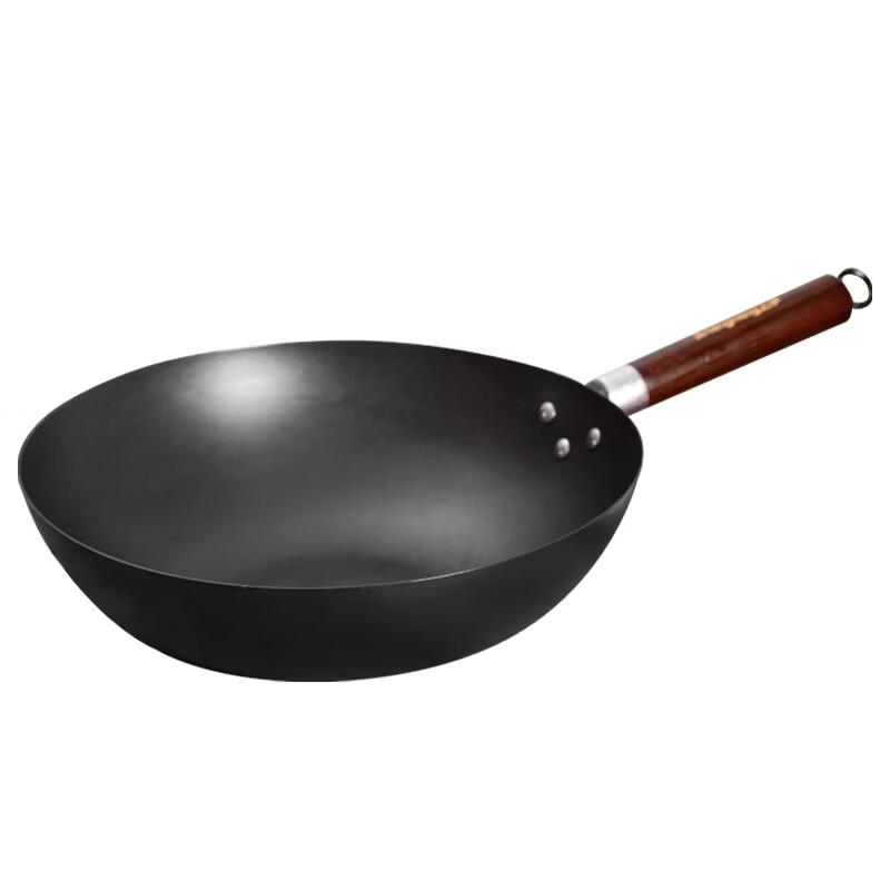 Shangheng 32cm Non-Coated Wrought Iron Wok