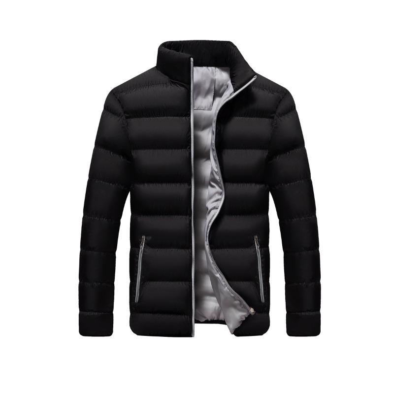 Cotton-padded Clothes Men's Stand-up Collar Cardigan Cotton-padded Clothes Outdoor Cotton-padded Jackets Casual Jackets Warm Cotton-padded Clothes
