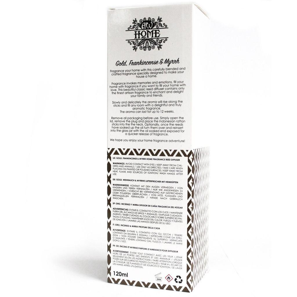 Reed Diffuser Gold Frankincense And Myrrh 120ml