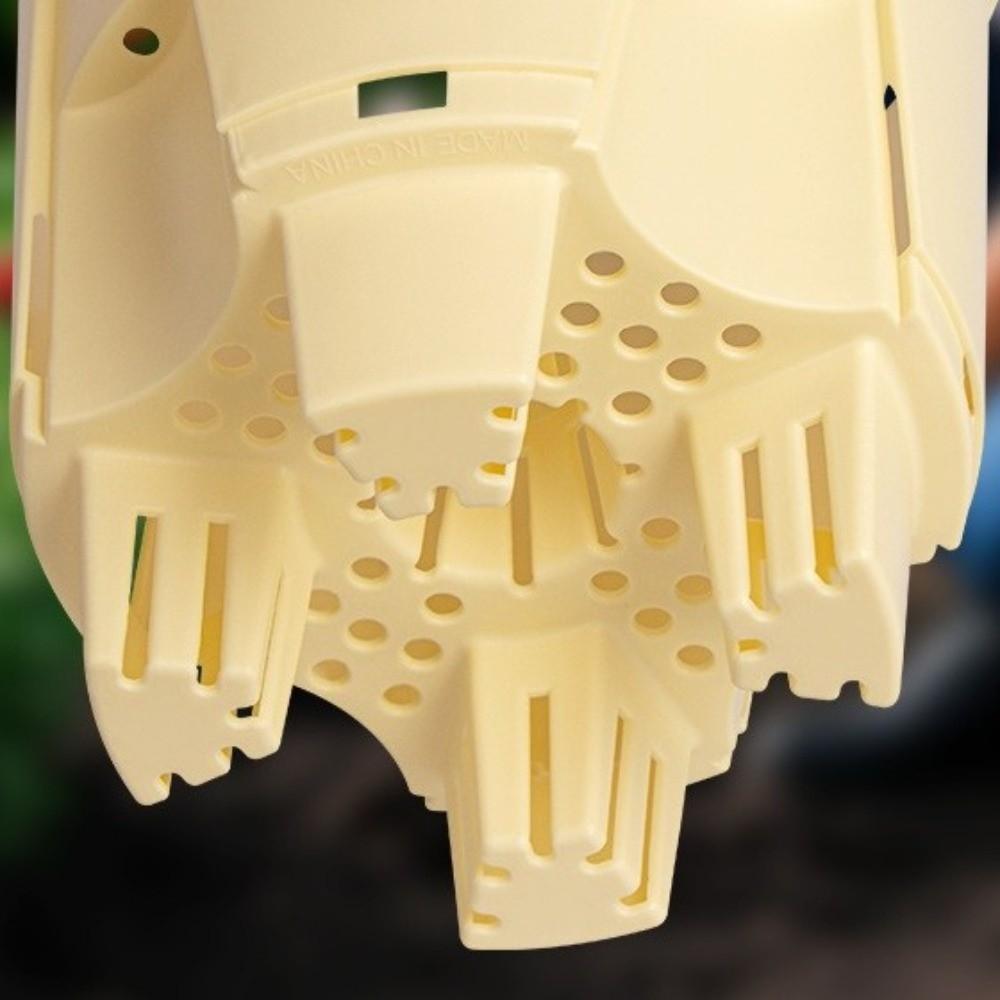 Plastic Self Absorbing Flowerpot Thickened Water Storage Hydroponic Flowerpot Tall Drain Holes Large Capacity