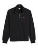 Levi's Logo Quarter Zip Pullover Sweatshirt Long Sleeve Men's 000VT-0000 US L