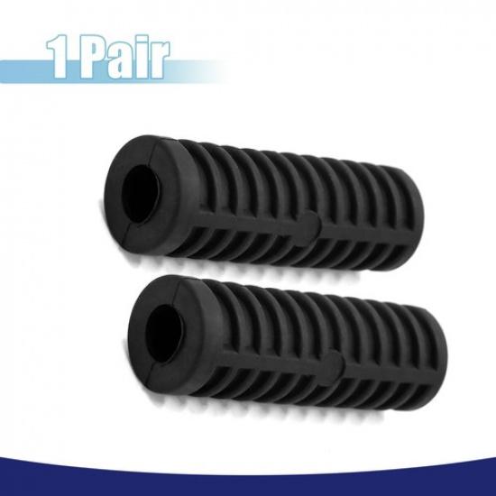 Motorbike Rubber Nonslip Footrest Pedal Foot Peg Cover Shell Universal Item of 2