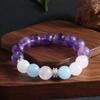 Natural amethyst morganite crystal bracelet versatile fashion commuting Douyin live broadcast explosion to send girlfriends and friends