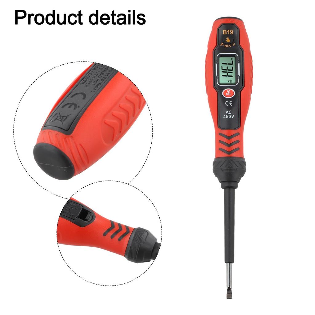 Audible Indicators Electrical Testing Tool Voltage Tester Pen