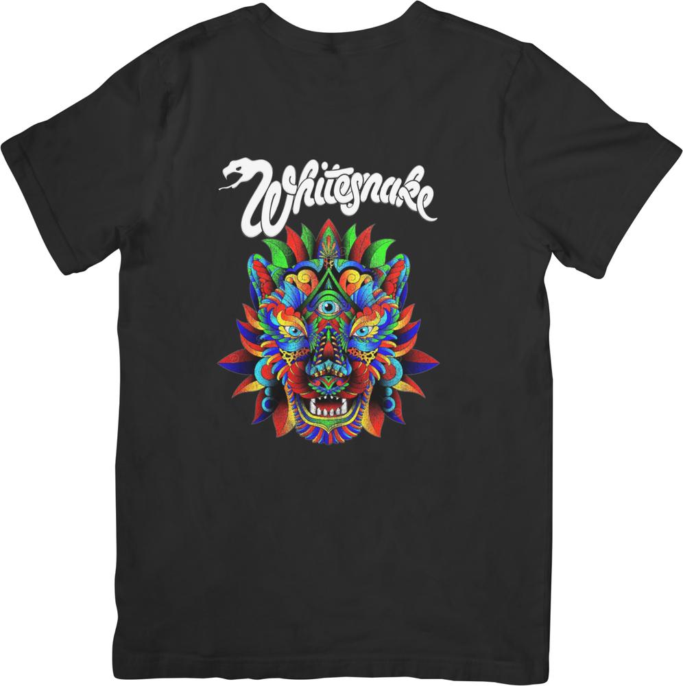 Whitesnake music collection Vintage Fit for Unisex  women Quality Cotton TShirts S
