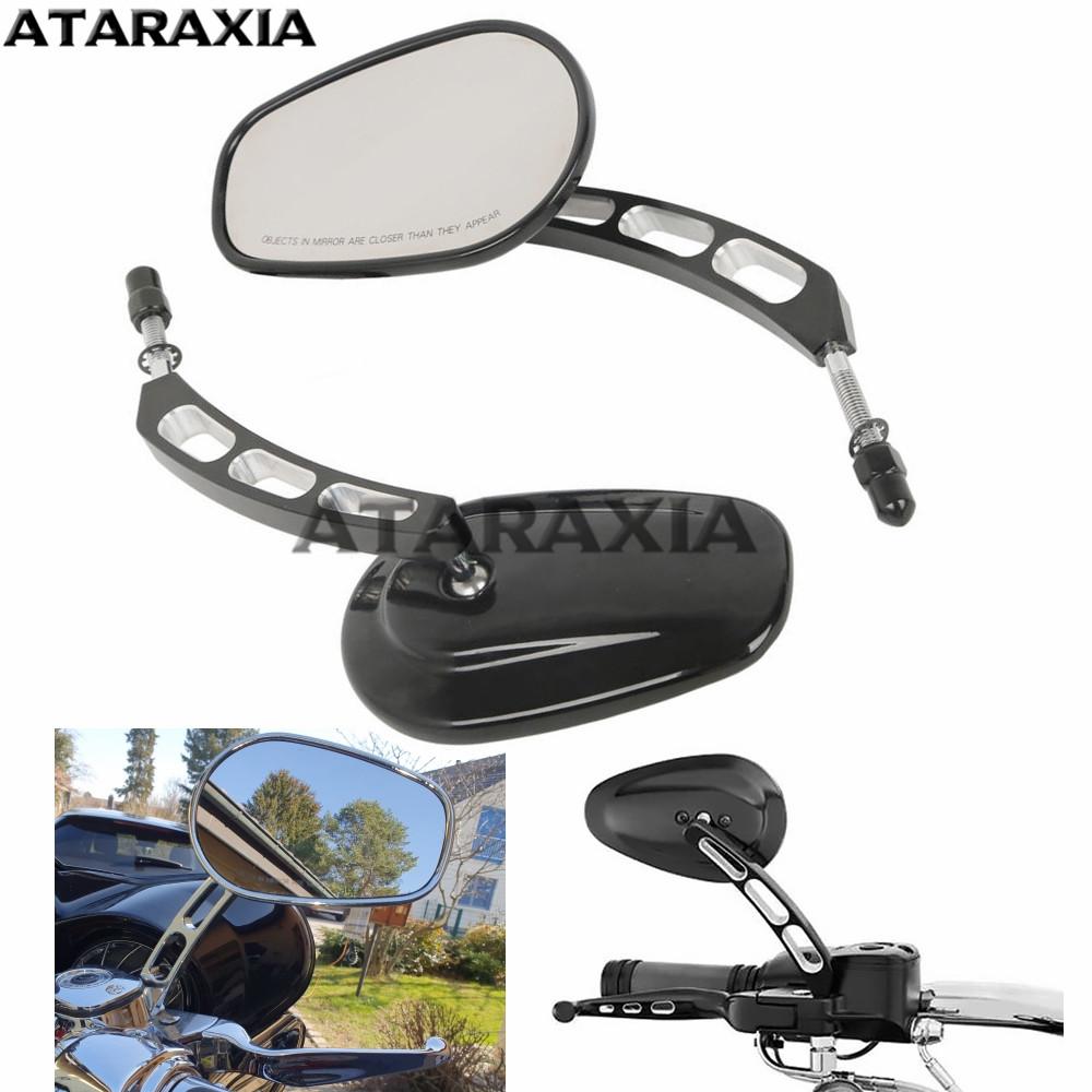 

Боковые зеркала заднего вида для мотоцикла Harley Road King Touring Street Bob FXDB Fatboy Iron 883 Sportster 1200 Dyna Softail