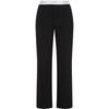 Womens/Ladies Jersey Open Hem Jogging Bottoms