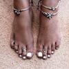 Bohemian Multi Layer Rune Starfish Women's Anklet Foot Bracelet Barefoot Sandals Chain Strap Beach A