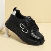 Thick-soled White Shoes for Women, Lightweight and Casual Sports, New Spring and Autumn Single Shoes, Forrest Gump Shoes