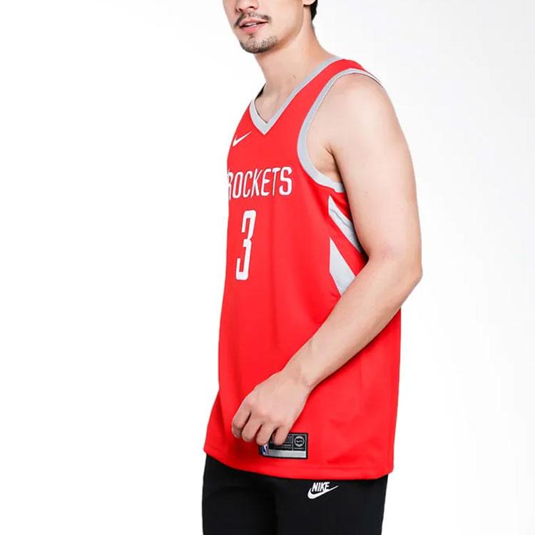 Nike NBA Chris Paul Swingman Jersey, Houston Rockets, Basketball Vest Men Tops Red 864477-661