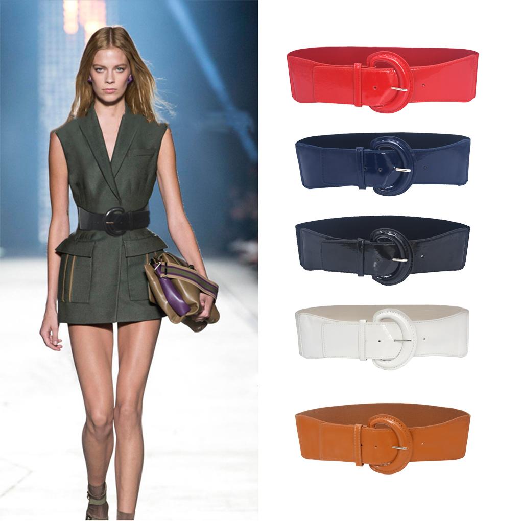 Fashion Dress Belt Exquisite ple Style Leather Straps with Buckles Solid Decorations Valentines Day Belts for Women Dresses