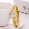 Nouveau hiver Quartz alliage mince femmes fille maille bande Bracelet robe montre-Bracelet cadeau