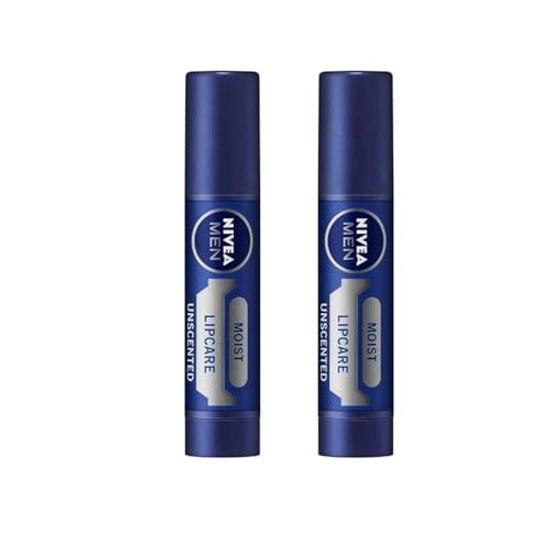 Nivea Men Lip Unscented 3.5g 2 pieces