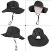 Sun Hat For Women UPF 50 + UV  Wide Bucket Hat Cap For Summer Fishing Hiking Camping Garden Farming Outdoor Exercise