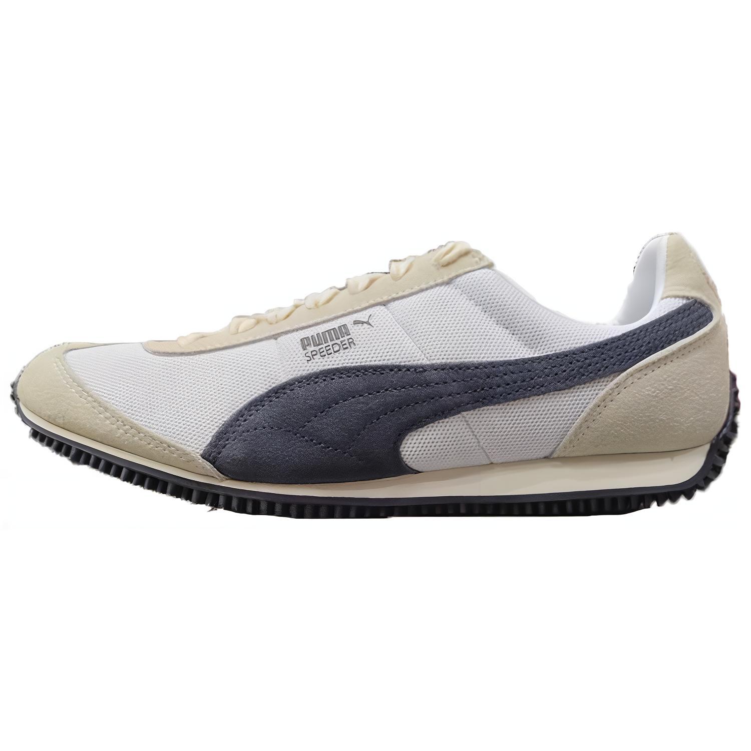 

New PUMA Cushioning Slip Resistant Breathable Abrasion Resistant Low Top Casual Running Shoes Unisex Yellow White Black 368452-06 44