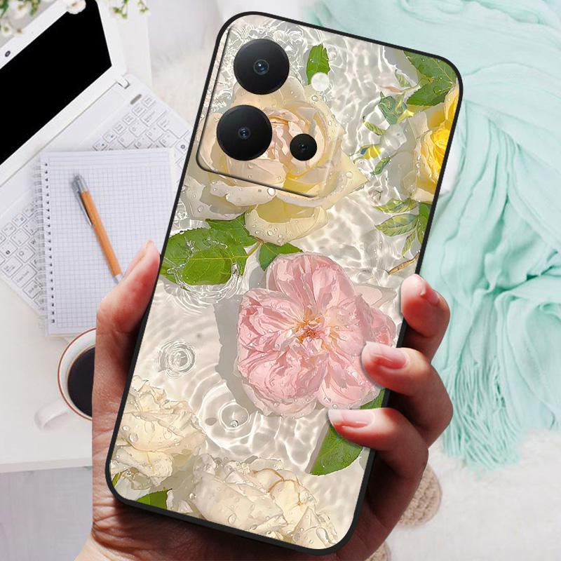 For Vivo Y36 4G Case VivoY36 Y 36 Lion Wolf Silicone Soft Back Cover For VivoY36 4G Russian Version Phone Case Protective Shell