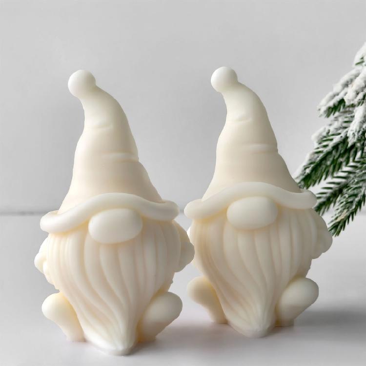 Dwarf Silicone Mould Easy Demolding Multipurpose Silicone Mould For Handmade Candle Soap Holiday Decoration