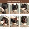Creative Magic Disc Hair Clip Vintage Elastic Rope Hair Comb Premium Material Headwear for Women Birthday Gift Hair Styling