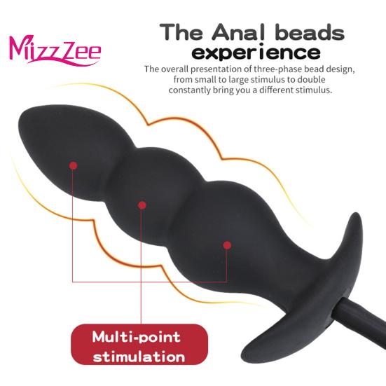 Mizz Zee Anal-to-Clean-Stimulator, verstellbarer, einfacher Expander, detailliertes Anal-Sexspielzeug
