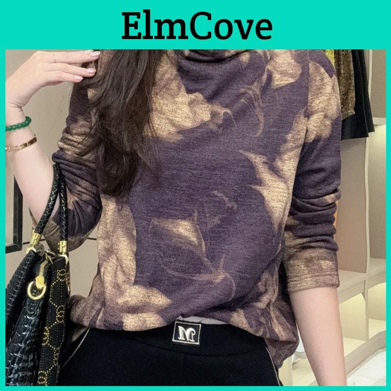 Thickened Style Winter Plush New Versatile Tshirts To Make You Look Slim And Elegant Designsensing Base Shirt Pullover Top