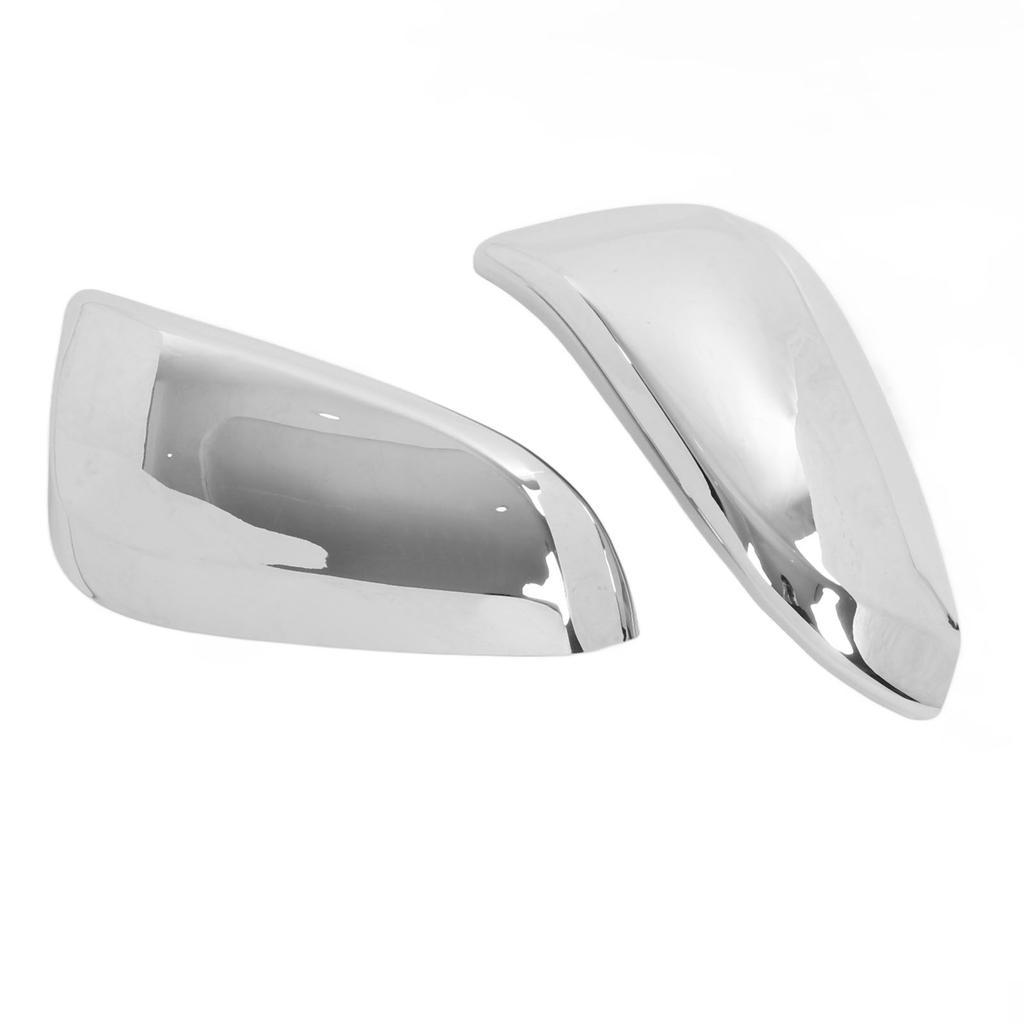 Exterior Rear View Mirror Cover Protector Adhesive Electroplating Style Replacement for HILUX REVO AN120 AN130 2015