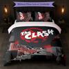 The Clash Print 3Pcs Bedding Set Duvet Cover With Two Pillowcases Soft Bed Linen For Household Bedroom