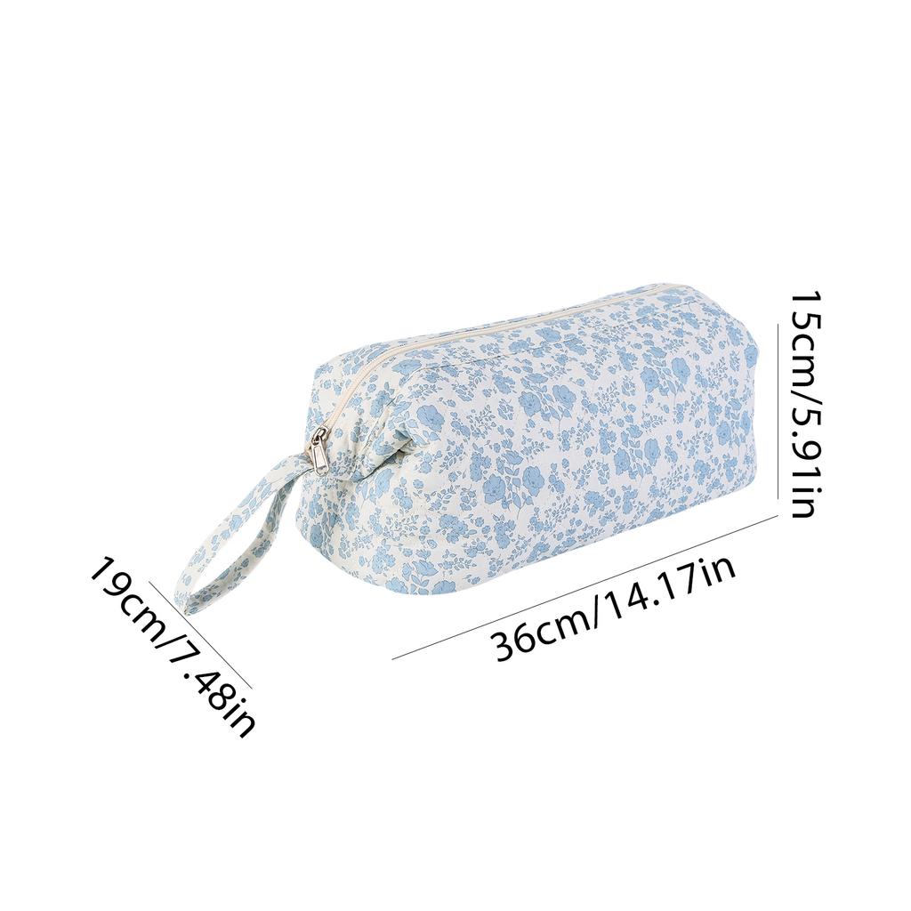 Quilted Travel Storage Bag Shockproof Padded Portable Hair Tools Bag Large Capacity Hair Straightener Container for Home Storage