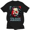The Big Lebowski TShirts The Dude T Shirt Round Collar Tees TShirt Short Sleeve Adult Streetwear TShirt