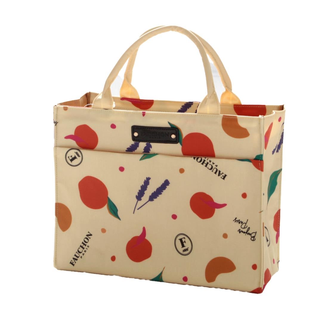 

Сумка-тоут для ланча FAUCHON Bonjour Cream Bag [Цветущий] (Ламинированный) Париж. Женские 001286-0002-01 кремовый