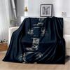 3D Cartoon Jojo's Bizarre Adventure Anime Blanket,Soft Throw Blanket for Home Bedroom Bed Sofa Travel Picnic Office Cover Kids