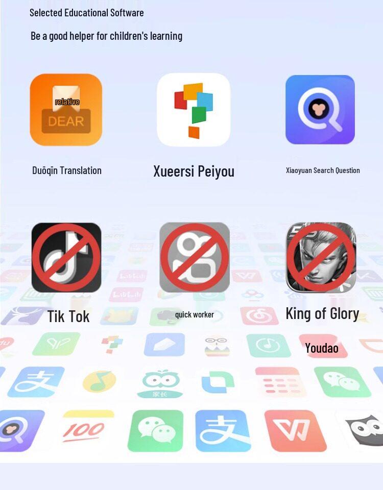 Duoqin F22 Touchscreen Feature Phone for Students & Seniors with WeChat & Douyin Support - International Version