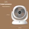 Compact Multi-Functional USB Tabletop Air Circulation Fan for Home and Office