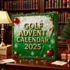 Golf Hanging Decoration Advent Calendar 24 Days Countdown Christmas Festive Acrylic Cartoon Golf Hanging Ornament Golf Lovers Gifts
