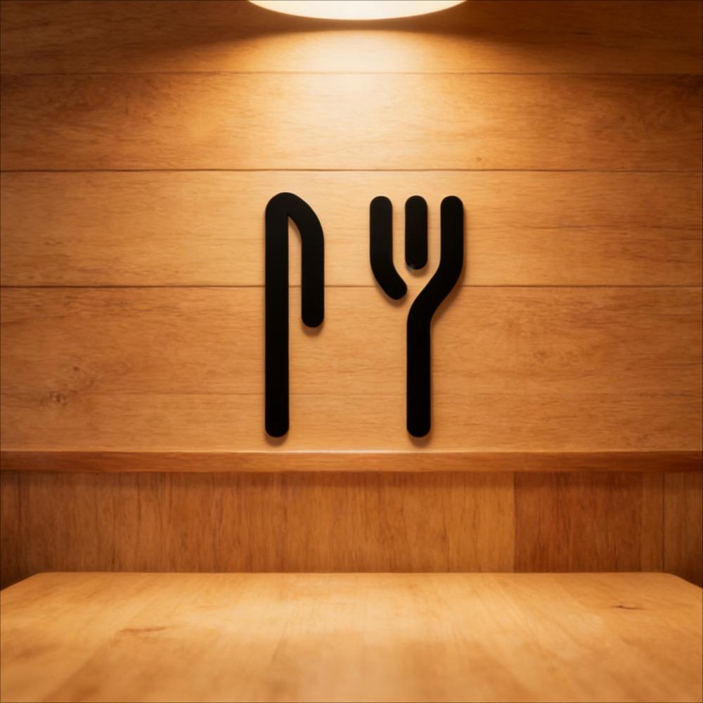 Laser Cut Acrylic 3D Self Adhesive Iron Art Door Decoration for Buffet Party Christmas Halloween