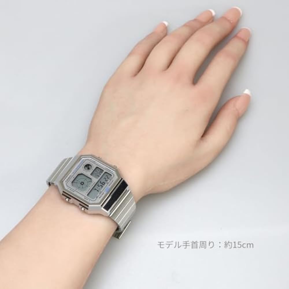 Casio CASIO Standard Digital Wristwatch with Analog Display Vintage Series A130WE-7A Unisex Sil...