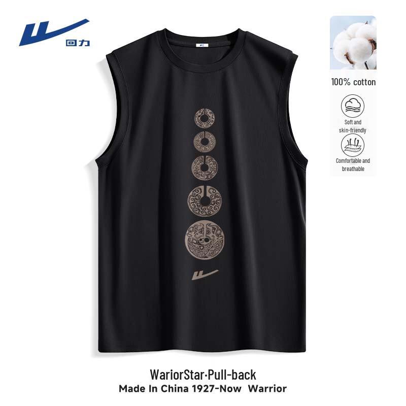 Warrior Men's Heavyweight Loose Fit Cotton Sleeveless Sport Tank Top