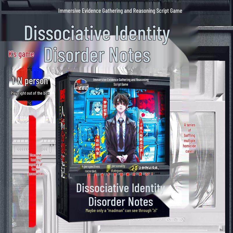 Dissociative Identity Disorder Immersive Puzzle-Driven Murder Mystery Game Script