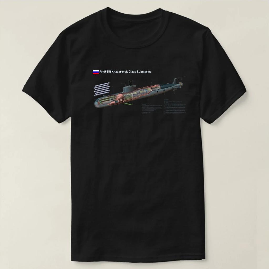 Russian Navy Project 09852 Belgorod Special Mission Nuclear Submarine T Shirt 100 Cotton Short Sleeve ONeck Casual Tshirt