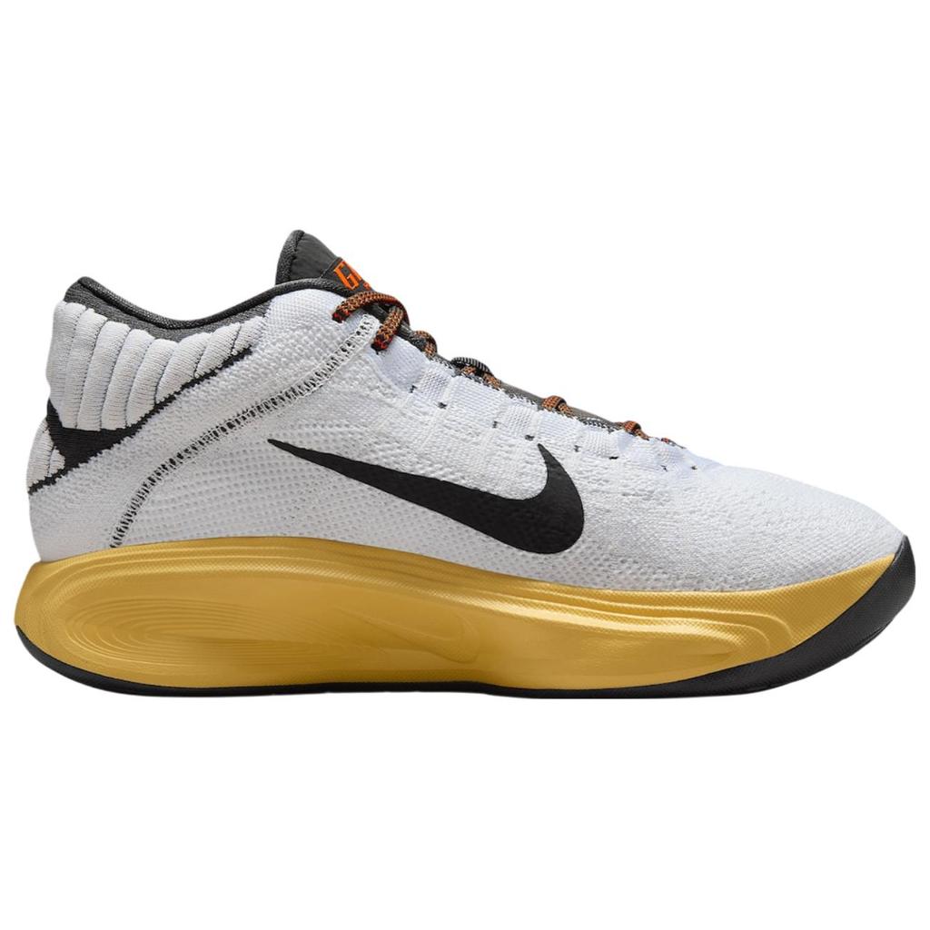 Nike Air Zoom GT Hustle 3 Big Air Unisex Sneakers White Safety-Orange Volt FV5953-101