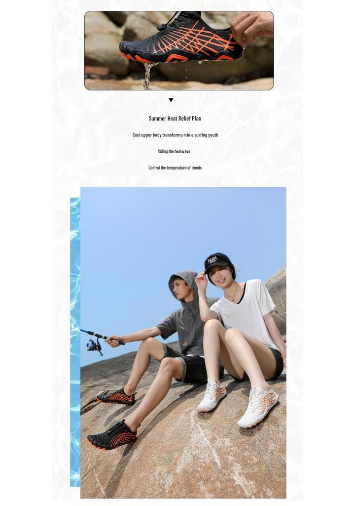 Unisex 5-Finger Outdoor Shoes: Wading, Beach, Diving, Swimming, Cycling