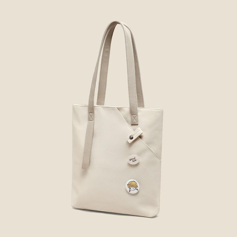 

Bag Women S Bag Large Capacity Tote Bag One Shoulder Handbag Versatile Underarm Bag Commuter Bag бежевий