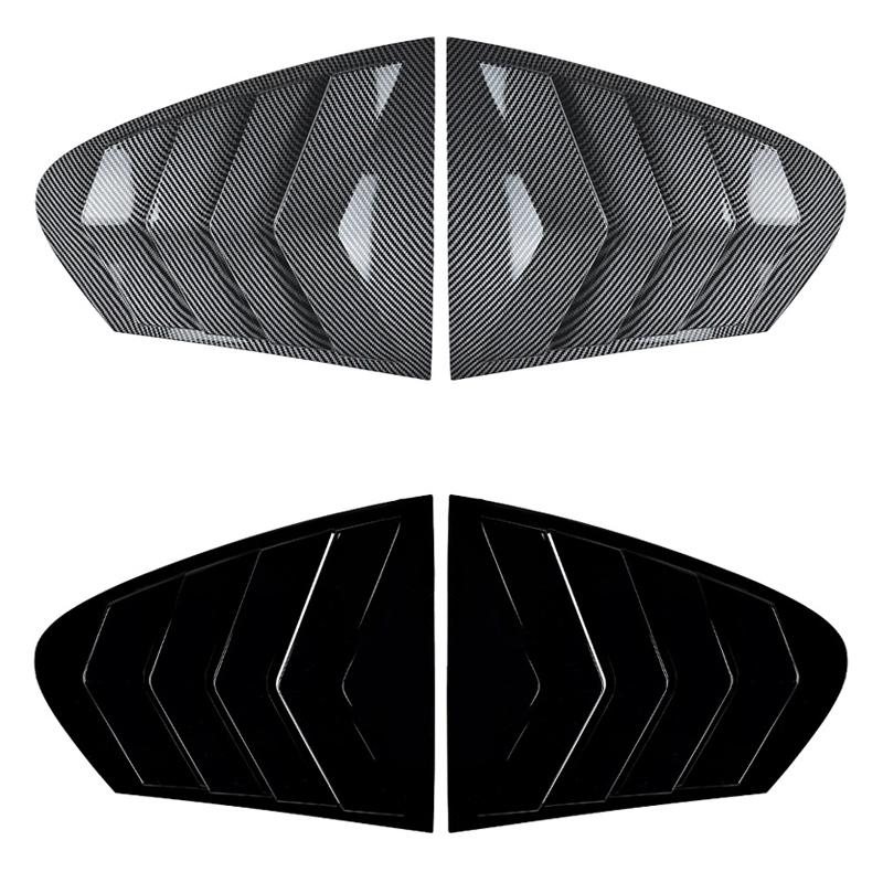For BMW 5 Series F10 525i 530i 2011-2017 Rear Side Window Louver Cover Car Parts
