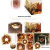 For Garland Simulation Wedding Home Party Decoration Fall Door Autumn Wreath