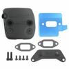 Comprehensive Chainsaw Muffler Bracket Gasket Kit for Models For 362 365 371 372 372XP with Necessary Hardware